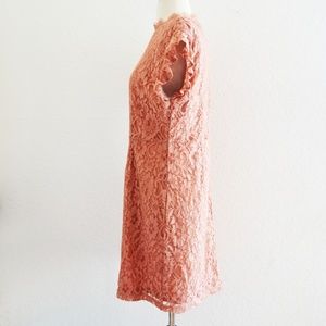 Who What Wear Dresses - Who What Wear Copper Lace Dress Size M Who What Wear Dresses - Who What Wear Copper Lace Dress Size M